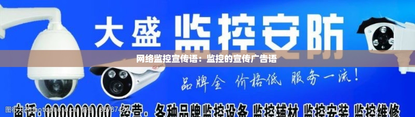 网络监控宣传语：监控的宣传广告语 