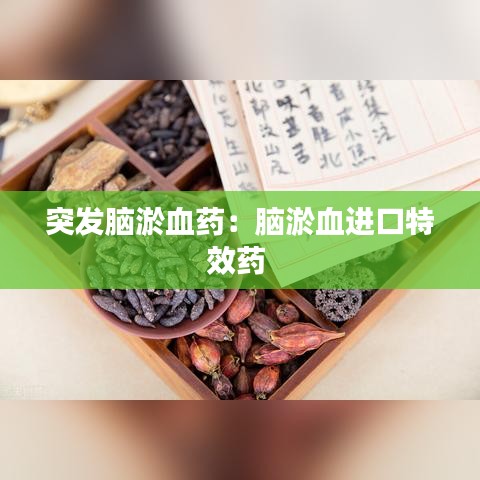 突发脑淤血药：脑淤血进口特效药 