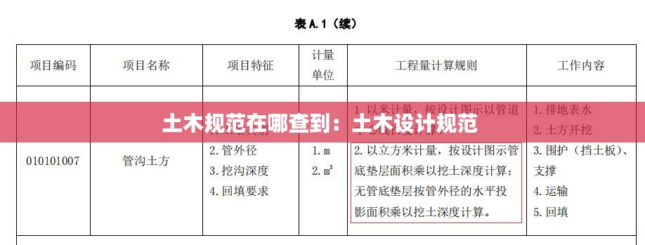 土木规范在哪查到：土木设计规范 