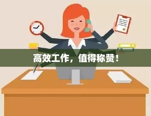 高效工作，值得称赞！