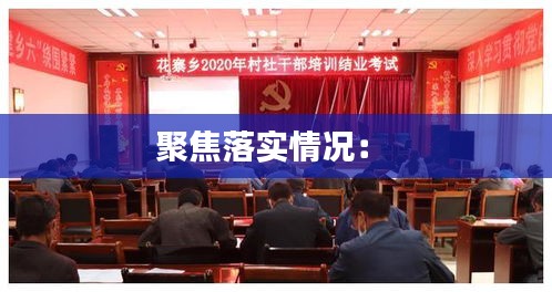 聚焦落实情况： 