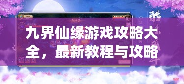 九界仙缘游戏攻略大全，最新教程与攻略汇总