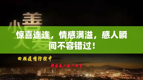 惊喜连连，情感满溢，感人瞬间不容错过！