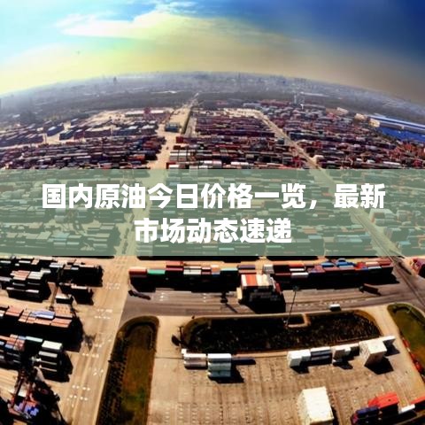 国内原油今日价格一览，最新市场动态速递