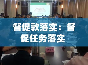 督促敦落实：督促任务落实 
