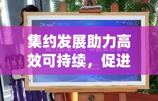 集约发展助力高效可持续，促进和谐共生共创未来