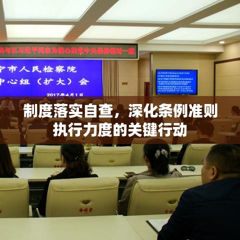 制度落实自查，深化条例准则执行力度的关键行动