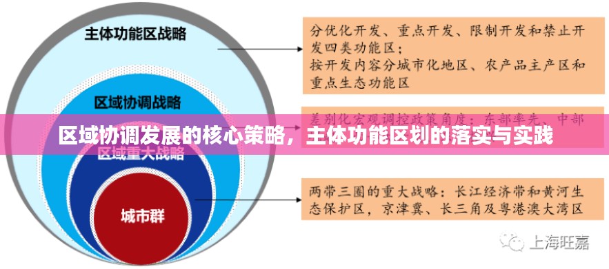区域协调发展的核心策略，主体功能区划的落实与实践
