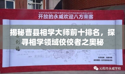 揭秘曹县相学大师前十排名，探寻相学领域佼佼者之奥秘