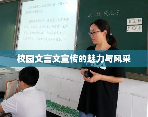 校园文言文宣传的魅力与风采