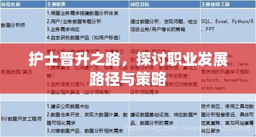 护士晋升之路，探讨职业发展路径与策略