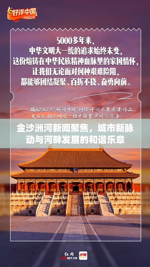 金沙洲河新闻聚焦，城市新脉动与河畔发展的和谐乐章