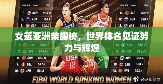 女篮亚洲荣耀榜，世界排名见证努力与辉煌
