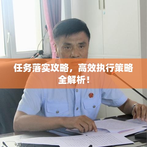 任务落实攻略，高效执行策略全解析！