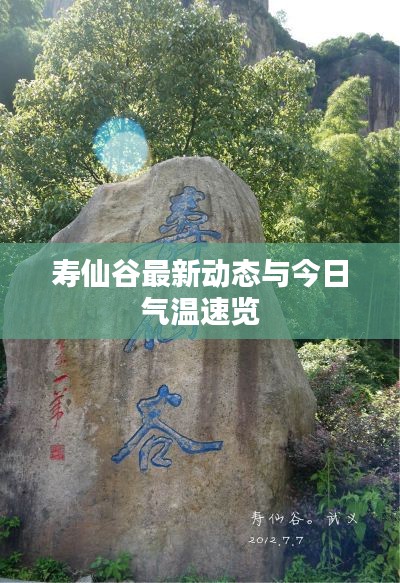 寿仙谷最新动态与今日气温速览