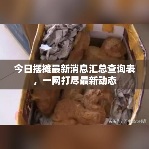 今日摆摊最新消息汇总查询表，一网打尽最新动态