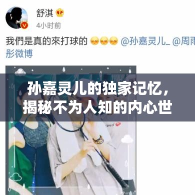 孙嘉灵儿的独家记忆，揭秘不为人知的内心世界