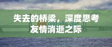 失去的桥梁，深度思考友情消逝之际
