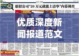 优质深度新闻报道范文，揭秘事件真相，洞悉背后故事