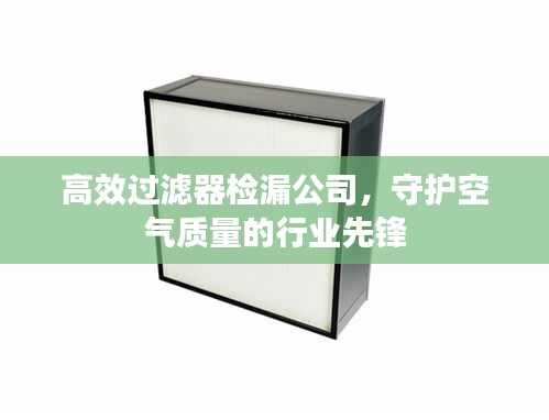 高效过滤器检漏公司，守护空气质量的行业先锋