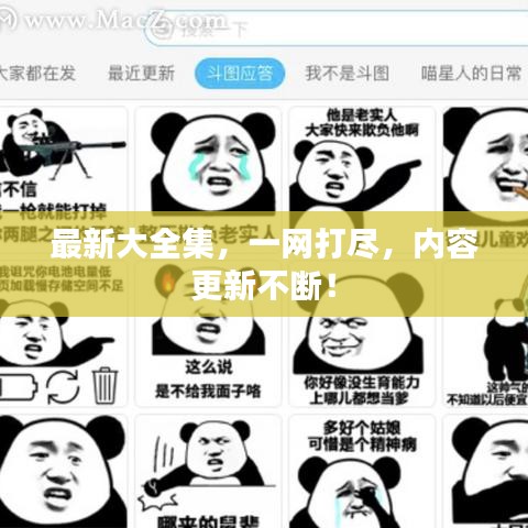 最新大全集，一网打尽，内容更新不断！