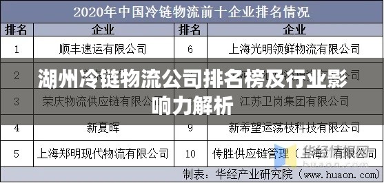 湖州冷链物流公司排名榜及行业影响力解析