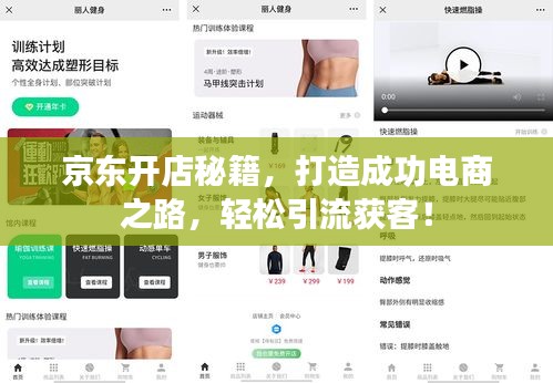 京东开店秘籍，打造成功电商之路，轻松引流获客！