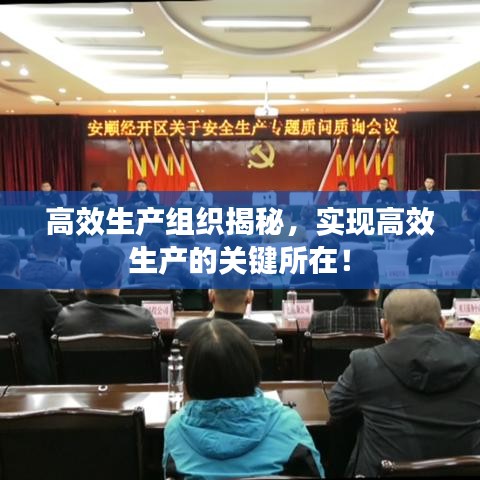 高效生产组织揭秘，实现高效生产的关键所在！