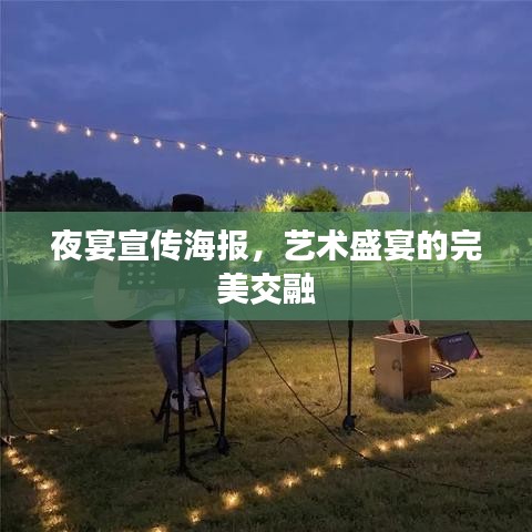夜宴宣传海报，艺术盛宴的完美交融