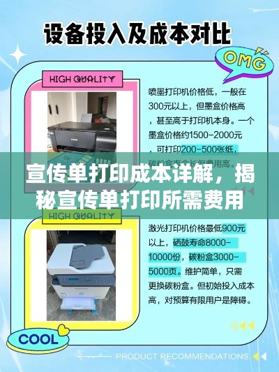 宣传单打印成本详解，揭秘宣传单打印所需费用！