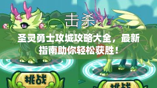 圣灵勇士攻城攻略大全，最新指南助你轻松获胜！