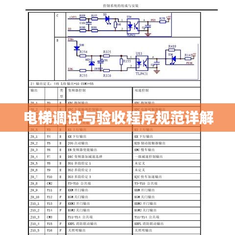 电梯调试与验收程序规范详解