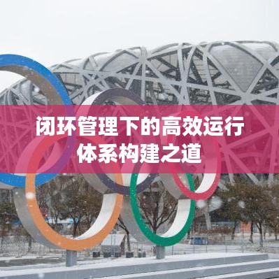 闭环管理下的高效运行体系构建之道