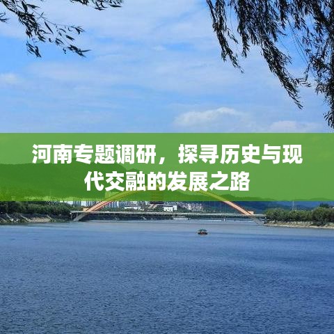 河南专题调研，探寻历史与现代交融的发展之路