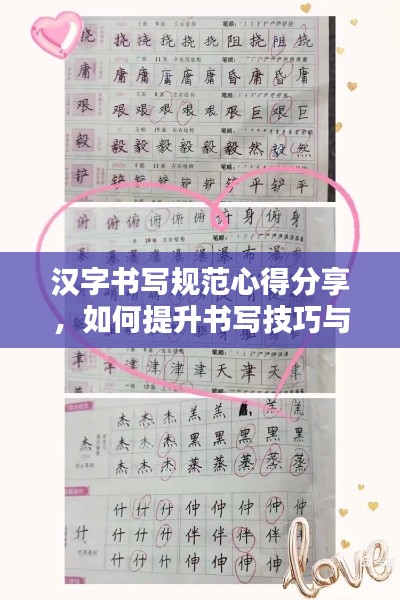 汉字书写规范心得分享，如何提升书写技巧与传承文化精髓？