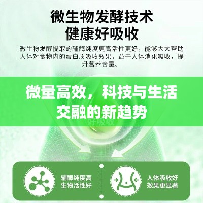 微量高效，科技与生活交融的新趋势