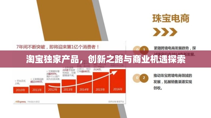 淘宝独家产品，创新之路与商业机遇探索