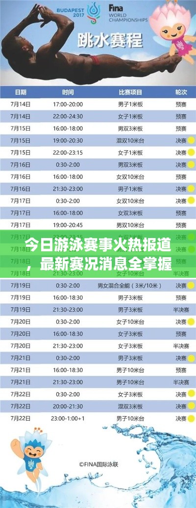 今日游泳赛事火热报道，最新赛况消息全掌握