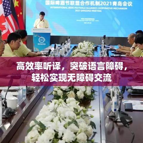 高效率听译，突破语言障碍，轻松实现无障碍交流