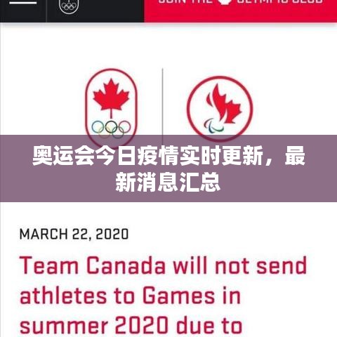 奥运会今日疫情实时更新，最新消息汇总