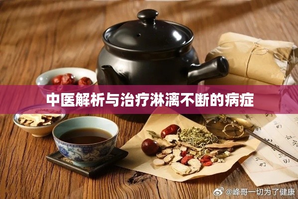 中医解析与治疗淋漓不断的病症