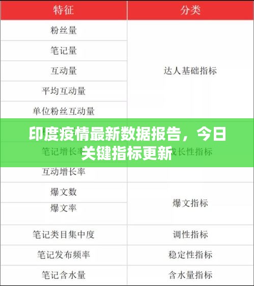印度疫情最新数据报告，今日关键指标更新