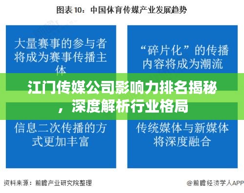 江门传媒公司影响力排名揭秘，深度解析行业格局