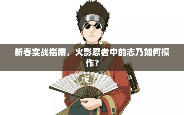 新春实战指南，火影忍者中的志乃如何操作？