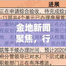金地新闻聚焦，行业前沿动态，卓越品质铸就辉煌