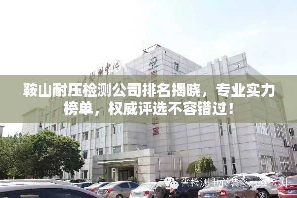 鞍山耐压检测公司排名揭晓，专业实力榜单，权威评选不容错过！