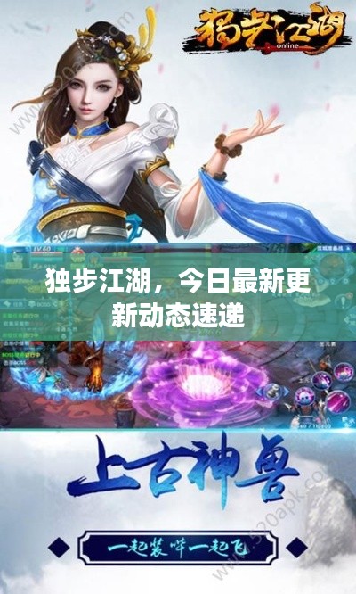 独步江湖，今日最新更新动态速递