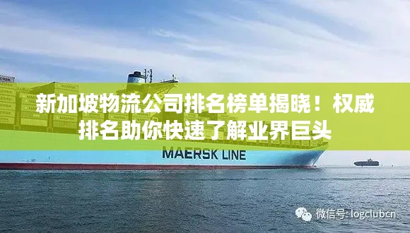 新加坡物流公司排名榜单揭晓！权威排名助你快速了解业界巨头