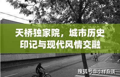 天桥独家院，城市历史印记与现代风情交融