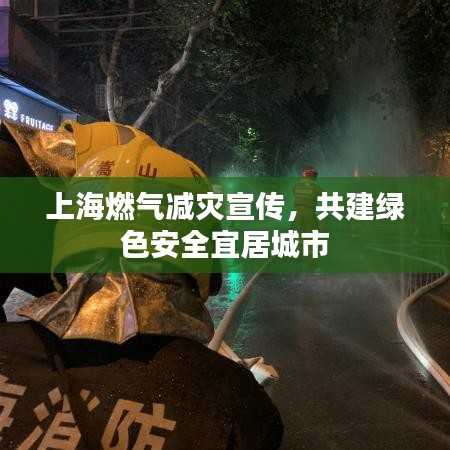 上海燃气减灾宣传，共建绿色安全宜居城市